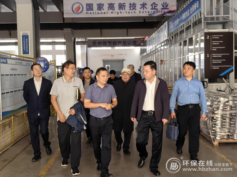 博山區(qū)委書記路德芝一行蒞臨南元泵業(yè)參觀指導